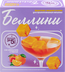 Изображение товара Основа для коктейля фруктово‑ягодная замороженная NONAME из персика и апельсина
