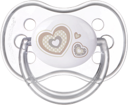 Изображение товара Пустышка CANPOL BABIES Newborn baby, силиковая симметричная бежевая, с 0 месяцев, Арт. 22/580_bei