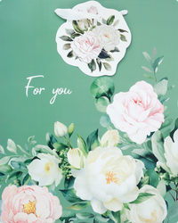 Изображение товара Пакет подарочный CITY HOME TRADE Peony премиум 31,5х25,5х11см