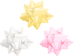 Изображение товара Бант декоративный CITY HOME TRADE Звезда 8см, 1шт