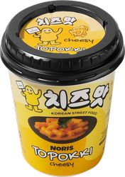 Изображение товара Рисовые палочки NORIS Топокки с сыром, 112г