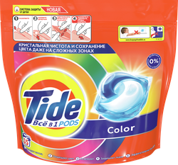 Изображение товара Капсулы для стирки TIDE Color, 35x16,8г