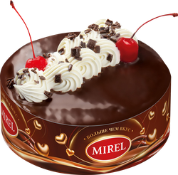 Изображение товара Торт MIREL Черный лес, 720г