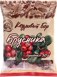 Изображение товара Брусника КЕДРОВЫЙ БОР сушеная, 50г