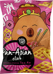 Изображение товара Чипсы PAN-ASIAN со вкусом Том ям 75 г, острый снек из тайских специй