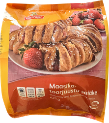 Изображение товара Слойка EESTI PAGAR с клубникой и сливочным сыром, 425г