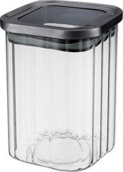 Изображение товара Банка для сыпучих продуктов REGENT INOX Linea Desco, 1.2л, Арт. 74-711