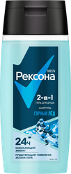 Изображение товара Гель для душа и шампунь мужской РЕКСОНА Men Горный лед 2в1, 100мл