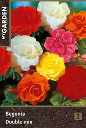 Изображение товара Луковицы MY GARDEN Бегония махровая, микс, 2шт