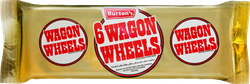 Изображение товара Печенье WAGON WHEELS с суфле с ароматом шоколада, глазированные, 220г