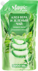 Изображение товара Мыло жидкое MAGIC BOOM Алоэ вера и зеленый чай, 1л