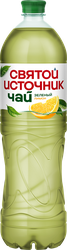 Изображение товара Напиток СВЯТОЙ ИСТОЧНИК Зеленый чай Лимон негазированный, 1.5л
