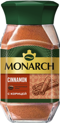 Изображение товара Кофе растворимый MONARCH Cinnamon с корицей, 90г