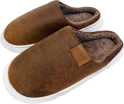 Изображение товара Тапки мужские GINO коричневые, Арт. GTM01001-03