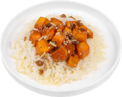 Изображение товара Рис с запеченной тыквой и изюмом