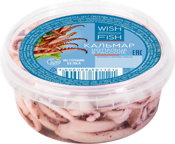 Изображение товара Кальмар WISH FISH щупальца в рассоле, 300г
