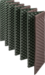 Изображение товара Коврик туристический складной ACTIWELL 179х59х1,5см, коричневый/хаки