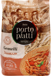 Изображение товара Макароны PORTO PIATTI Джемелли, 400г