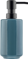 Изображение товара Дозатор для жидкого мыла MOROSHKA Neсhakra 7х7х17см, синий, 300мл, Арт. 989-308-01
