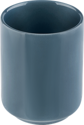Изображение товара Стакан для зубных щеток MOROSHKA Neсhakra 7х7х9см, синий, 300мл, Арт. 989-312-01