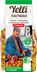 Изображение товара Лапша YELLI Лагман с овощами и пряными травами, 160г