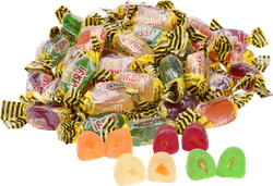 Изображение товара Конфеты желейные ВАУ МЯУ Микс неглазированные с начинкой, весовые