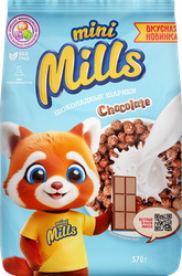 Изображение товара Шарики кукурузные MINI MILLS Шоколадные, 370г