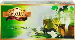 Изображение товара Чай зеленый Необычайный байховый, с ароматом жасмина, 20пак Изображение товара Чай зеленый Необычайный байховый, с ароматом жасмина, 20пак