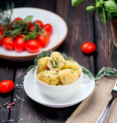 Картофель отварной ЛЕНТА FRESH с укропом, весовой