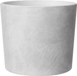 Изображение товара Кашпо КОМПОЗИТ Замша №3 2.7л d=18см, пепельный кедр