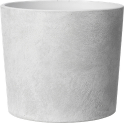 Изображение товара Кашпо КОМПОЗИТ Замша №4 5.8л d=22см, пепельный кедр