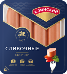 Изображение товара Сосиски МК КЛИНСКИЙ Сливочные, 410г