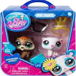 Изображение товара Набор игровой LITTLEST PET SHOP Пара друзей, Противоположности