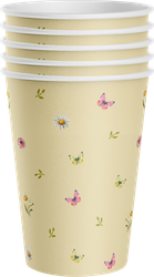 Изображение товара Стаканы бумажные CITY HOME TRADE Пасха 250мл, желтые, Арт. CUP250, 6шт