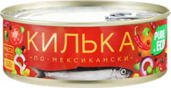 Изображение товара Килька TASTY TINS По-мексикански в томатном соусе 240г Изображение товара Килька TASTY TINS По-мексикански в томатном соусе 240г