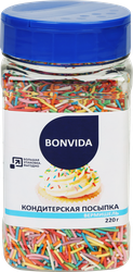 Изображение товара Посыпка кондитерская BONVIDA Вермишель, 220г