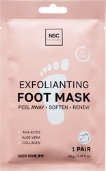 Изображение товара Маска-носочки для ног NAME SKIN CARE Professional отшелушивающая, 40г