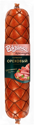 Изображение товара Колбаса полукопченая ВЯЗАНКА Сервелат Ореховый, весовая