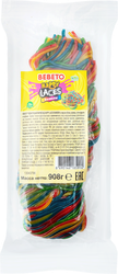 Изображение товара Мармелад жевательный BEBETO Happy laces rainbow spaghetti, 908г