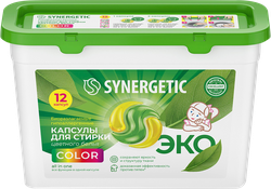 Изображение товара SYNERGETIC COLOR капсулы для стирки, 895524, 39.99 руб
