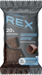 Изображение товара Батончик овсяный PROTEINREX со вкусом двойной шоколад, 50г