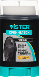 Изображение товара Крем-краска для обуви из гладкой кожи VISTER Comfort черная, 50мл