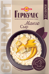 Изображение товара Каша овсяная ГЕРКУЛЕС Gourmet, с сыром и манго, 40г