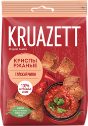 Изображение товара Сухарики ржаные KRUAZETT Криспы со вкусом тайского чили, 70г