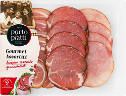 Изображение товара Ассорти мясных деликатесов PORTO PIATTI с/к нар.