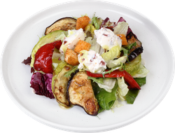 Изображение товара Салат с запеченными овощами, весовой