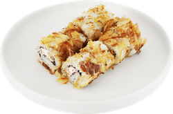 Изображение товара Ролл ЙУМИ Горбуша и крабовые палочки 205 г - охлажденный