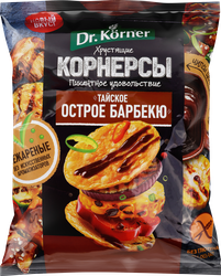 Изображение товара Чипсы цельнозерновые DR KORNER Тайское острое барбекю, 50г