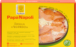 Изображение товара Пицца PAPA NAPOLI Римская Чоризо, 380г