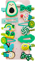 Изображение товара Набор зажимов для волос GROMELL детских Арт. LZAZH015, 14шт